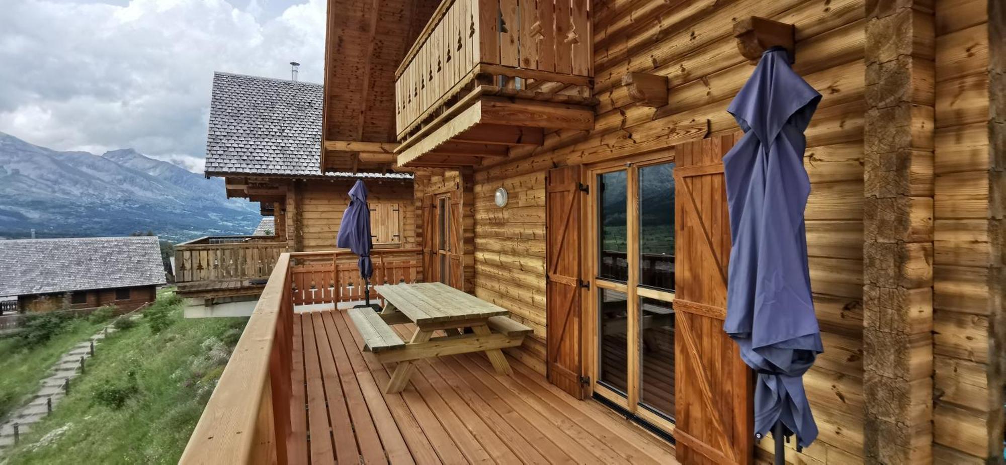 Chalet Aneloup à la Joue du Loup Saint-Étienne-en-Dévoluy Exterior foto
