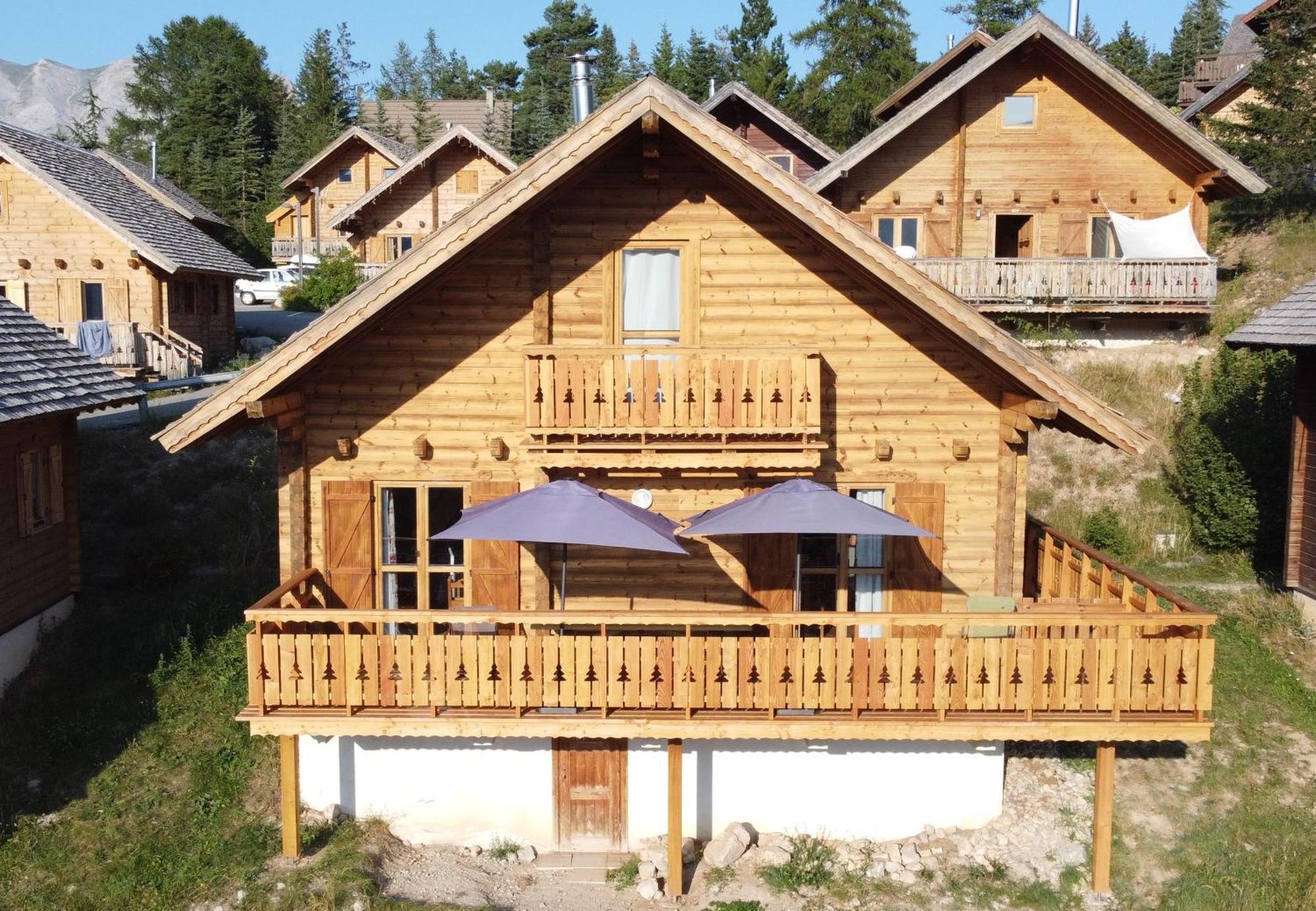 Chalet Aneloup à la Joue du Loup Saint-Étienne-en-Dévoluy Exterior foto