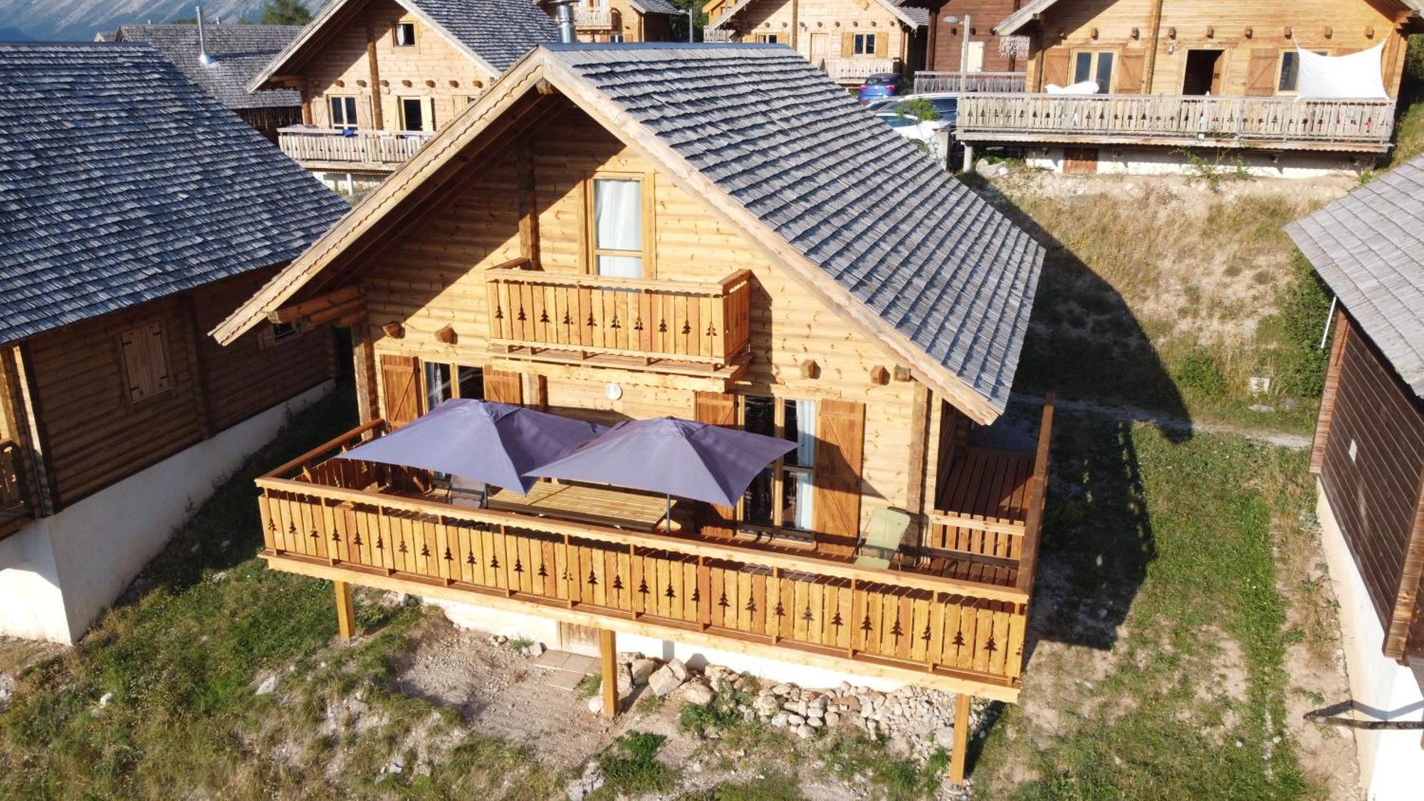 Chalet Aneloup à la Joue du Loup Saint-Étienne-en-Dévoluy Exterior foto